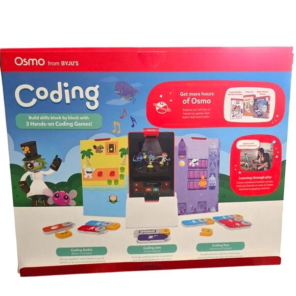 Osmo Coding Starter Kit for Fire Tablets | Ages 5–10 | STEM Learning Game - Picture 2 of 12